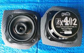 Ex402 Polk Audio Ex Series 4 Inch Coaxial Speaker Lot Of 2