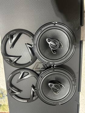 Eg-653 Power Acoustik 400 Watt 6.5 Inch 3-way Speaker Edge 4-ohm Voice Coil