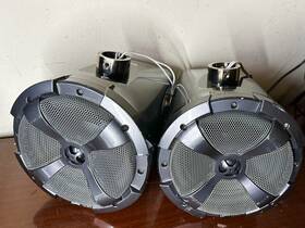 Pod8sr Power Bass -pod8sr Powerbass 8 Inch Short Range Coaxial Speaker Pods