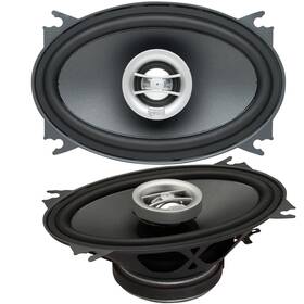 Oe-462-uvg Powerbass Oe-462 - 4x6 Inch Coaxial Speakers 2-ohm Pair Used Very Good