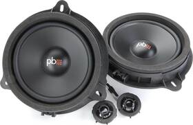 Oe65c-fd Powerbass 6.5 Inch Component Oem Ford/lincoln Replacement 2-way Speaker Set