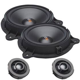 Oe65c-ns-ua Powerbass Oe65c-ns 6x9 Oem Component Speaker Kit 80w 160w Pair Used Acceptable