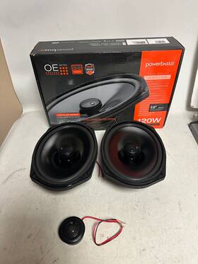 Oe692t-cn2 Powerbass 6 X 9 2-ohm Thin Mount Direct Fit Speaker Upgrade -pair - B