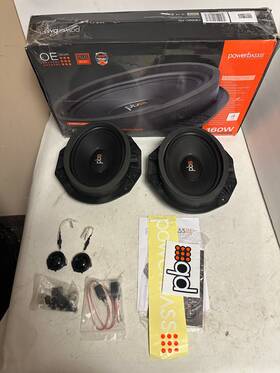 Oe69c-fd Powerbass - 6x9 Ford Oem Replacement Component Speakers Kit Pair
