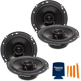 Powerbassbdl210629-22 Powerbass Two Pairs Of S-675 6.75 Inch Oem Replacement Coaxial Speakers