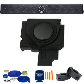Powerbassbdl210813-12 Powerbass 10 Speaker Utv Soundbar P-side Sub Enclosure For Can-am Maverick X3