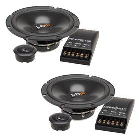 S-60c-uob-k Powerbass S-60c - 6.5 Inch Component Oem Replacement Speaker Pair Open Box