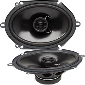S-6802-ug Powerbass S-6802 - 6x8 Inch Coaxial Oem Replacement Speakers Pair Used Good