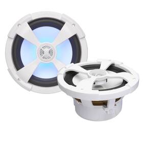 Xl-82m-uvg Powerbass Xl-82m - 8 Inch Marine Coaxial Speakers With Rgb Led Pair