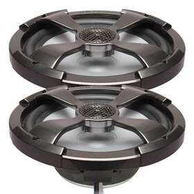 Xl-82sst-uob-k Powerbass Xl-82sst - 8 Inch Shallow Mount Speakers With Rgb Led Open Box