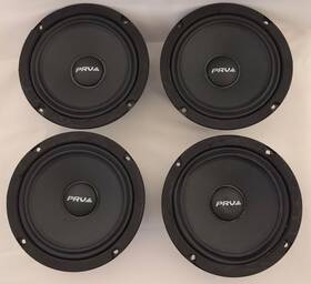 6mr200a Prv Audio 4-prv Alto Series Midrange Shallow 200 Watts 8 Ohm