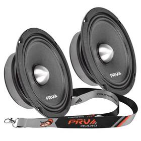6mr250b-4 Prv Audio 810075520378 2x Slim Midrange 6.5 Inch Shallow Bullet Speakers 250 Watts 4