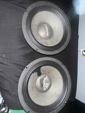 876422 Prv Audio 2 Mid Bass 8 Inch Speakers