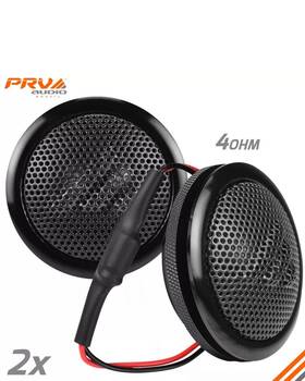 Tw150sd-4 Prv Audio Soft Dome Tweeter Built-in Crossover 240 Watts Pair 4 Ohm - 32 Mm