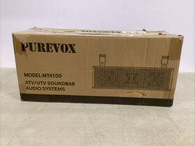 Mt4100 Purevox Utv Sound Bar 17 Inch 4-speaker Atv Soundbar System Sxs Speakers Water