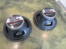 1098032 Pyle Vintage Rare Old School Pro 12 Inch Hw1270/04 Car Drivers Woofers 4 Ohm