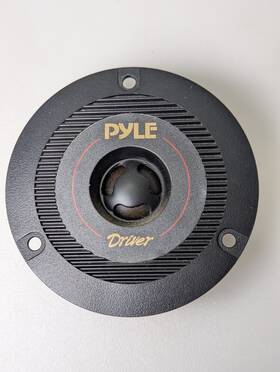 1-vintag Pyle D21n D358 4-inch 8 Ohm Neodymium Tweeters Usa Made Hard To Find