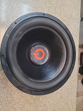 Qc15d4 Quantum Qc525 Audio Cozmik Series Car Speaker Woofer 15 Inches 1000 Watts