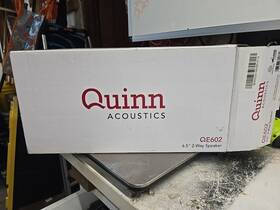 Qe602us Quinn Acoustics Qe602- 6.5 2-way Speakers-pair Opened Box Never Used