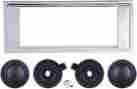 Rc6769b N A 1967-69 Dart Retro Classic Am Fm Radio Black Knobs No Reserve