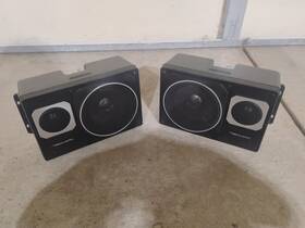 12-1853a Realistic Speakers 8 Ohm - Untested