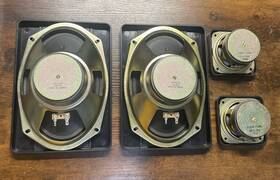 Sp6x90 Riverpark 6x9 And 3.5 Inch Speakers Set Of 4 River Park 100w Ohm From Custom Conversion Van