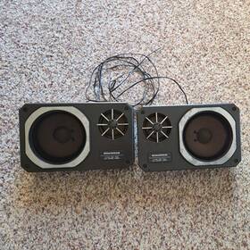Rs-6022 Roadstar Rs6022 Mobile High Fidelity Speaker System Nos Assuming .theyftre Clean