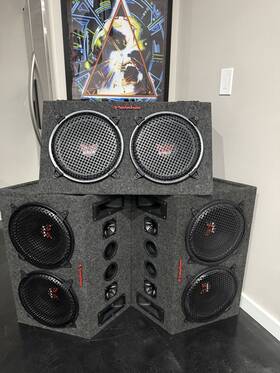 Btr1312 Rockford Fosgate Old School Speaker Box Punch 3 Way