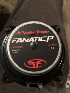 Fnp2505 Rockford Fosgate Speaker Fanaticp 4 Ohm
