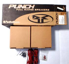 Frc2204 Rockford Fosgate Punch 4 Inch Full Range Speakers Auto 2001 Open Box