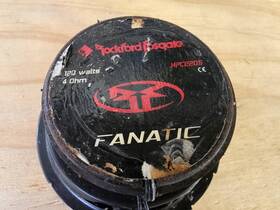 Hpc-2205 Rockford Fosgate Used Hpc2205 120 Watts 4 Ohm 4.5 Inch 2-way Speaker