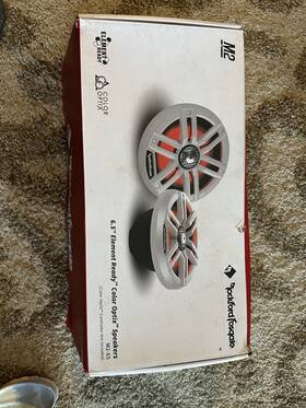 M2-65 Rockford Fosgate 6.5 Inch Color Optix Marine Speaker System