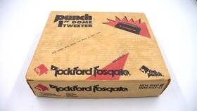 Nd4-rxp Rockford Fosgate The Punch With Box Old School Neodymium Tweeters Broken
