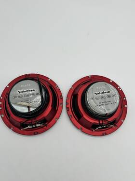 P163c Rockford Fosgate Punch Speakers - 6.5 Inch 50w Rms 100w Peak 4 Working Pair