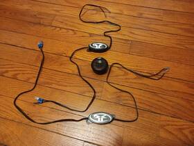 Rf-x1t Rockford Fosgate Rare Old School 25 Mm Ta-silk Tweeter With 2 Crossovers