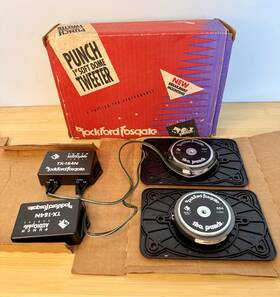 Sd4-x Rockford Fosgate Sd8-x Punch Audiophile 1 Inch Tweeter With High Pass X/over