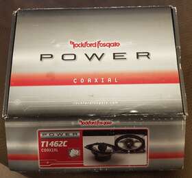 T1462c Rockford Fosgate T1462 2-way 4 Inch X 6 Car Speaker. Priced To Sell