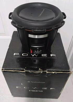 T1d410 Rockford Fosgate Power 10 Inch Dual Coil Subwoofer Preowned Parts Only Repair