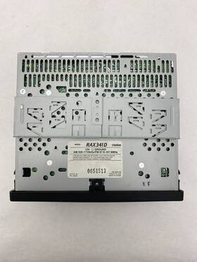 Rax341d Sample Brand Missing Face Clarion Cassette Deck / Receiver Needs New