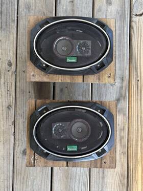 Sb-693 Sansui Sb693 Electric Co. Coaxial 3-way Car Speakers