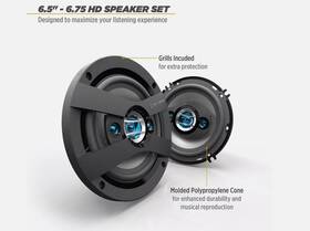 Hd6504f Scosche Hd6504 Hd Speakers - 6.5 Inch 6.75 Set Of 2