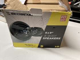 Hd69046sd Scosche Hd6904sd 6 Inch X 9 4-way Car Stereo Speaker Pair
