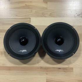 Npx65-8 Skar Audio 2npx658 2 Used 6.5 Inch 300 Watt Max 8 Ohm Neodymium Mid-range Speakers