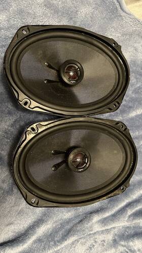 Tx69 Skar Audio 615867127977 Used 240w 2-way Elite Coaxial Car Speakers 6x9 Works Good