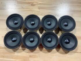 Fsx65-8 Skar Audio 8fsx658 8 Used 6.5 Inch 400 Watt Max Power Ohm Mid-range Speakers