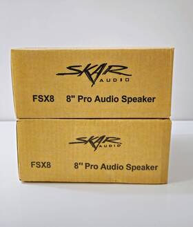 Fsx8-4 Skar Audio 2 Fsx8 8-inch 4 Ohms 300w Max Car Pro Speaker