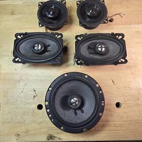 Rpx65 Skar Audio Rpx46 2 4 Inch X 6 Tx4 And 1 Car Speakers Lot 120-200w Max