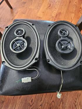 200w Skar Audio Sk69 6x9 Inch Coaxial Speaker Pair 100w Rms Max 4 Ohm