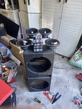Spx-65c Skar Audio Speakers 4 6.5 Inch Tweeters Speaker Controllers Taramp Amp