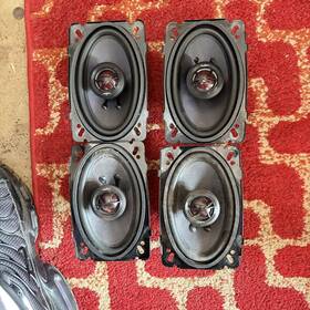 Tsx46 Skar Audio 2 New Sport 4-inch X 6-inch 2-way Coaxial Speakers Pairs